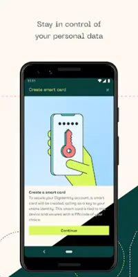 Digidentity Wallet android App screenshot 1